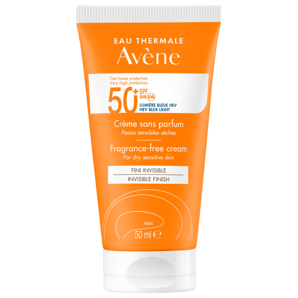 Avène parfumvrije gezichtscrème SPF50+